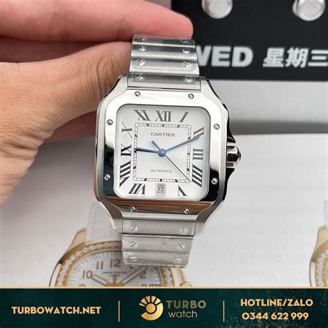 how to spot a fake cartier santos 100|are cartier santos watches real.